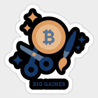 Big Gaines B Sticker